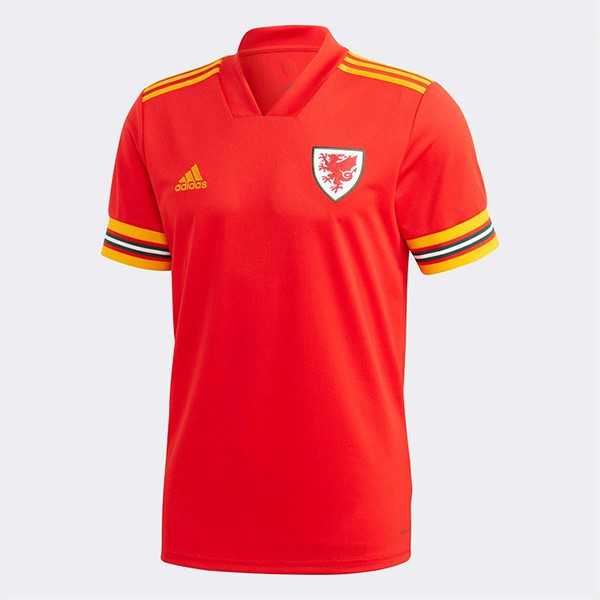 Tailandia Camiseta Gales 1ª Kit 2020 Rojo
